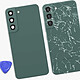 Acheter Clappio Cache Batterie de Remplacement pour Galaxy S22 avec Adhésif Intégré Vert