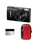 CANON Compact Ixus 285 HS A Noir + Sac + Carte SD 8Go MATERIEL PROVENANCE FRANCE. Emballage securisé de vos commandes. Livré avec Facture dont TVA.
