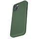 Moxie Coque pour iPhone 15 Plus Premium Collection Color Skin en TPU Antichoc Kaki - Cette coque vert kaki présente une structure en matériau souple couvrant le cadre et le dos de votre iPhone 15 Plus