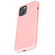 Moxie Coque pour iPhone 15 Plus Premium Collection Color Skin en TPU Antichoc Rose clair - Cette coque rose clair présente une structure en matériau souple couvrant le cadre et le dos de votre iPhone 15 Plus