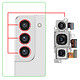 Avis Clappio Triple Caméra Arrière pour Galaxy S22 / S22 Plus Module Photo Complet