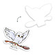Harry Potter - Coussin Hedwig Flying 38 cm Coussin Hedwig Flying 38 cm.