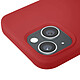 Acheter Moxie Coque pour iPhone 15 Plus Premium Collection Color Skin en TPU Antichoc Rouge