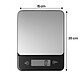 Acheter Avizar Balance Cuisine Électronique 5 Kg Avec Tare Pour Ingrédients Secs Ou Liquides Noir / Argent