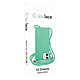 Moxie Coque pour iPhone 12 / 12 Pro en TPU Premium Color Lace avec Cordon Tour de Cou Turquoise pas cher