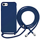 Moxie Coque pour iPhone 7 / 8 en TPU Premium Color Lace avec Cordon Tour de Cou Bleu marine Cette coque bleu marine pour iPhone 7 / 8 appartient à la collection Premium Color Lace et présente une finition uniforme au rendu soigné