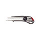 NT CUTTER Cutter L-550GP, boîtier en aluminium, 18 mm, anthracite Cutter