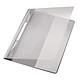 LEITZ Chemise à lamelles EXQUISIT Format A4+ PVC Gris Chemise à lamelle