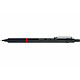 ROTRING Portemine rapid PRO métal massif Noir mat mines 2,0 mm Porte-mines