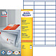 AVERY Boîte 3300 Etiquettes Multi-Usages 70 x 25,4 mm Blanc Etiquette multi-usages