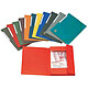 ELBA Lot de 50 Chemise 3 rabats à élastiques Carte Eurofolio 5/10eme 24 x 32 cm Assorties Chemise à rabat