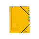 LEITZ Classeur trieur, format A4, 7 compartiments, jaune Trieur