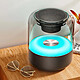 Avizar Enceinte Bluetooth 5W Portable avec Éclairage LED RGB Noir pas cher