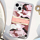 Avis Guess Coque pour Apple iPhone 13 Camo avec lanière nylon Rose