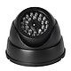 Avizar Caméra de Dissuasion Type Dôme pour Intérieur / Extérieur avec LED Apparentes Aspect réaliste imitant une vraie caméra pour un effet dissuasif immédiat