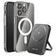 Swissten Pack MagSafe iPhone 14 Pro Max avec Coque Bi-matière et Powerbank 5000 mAh Transparent Le pack MagSafe iPhone 14 Pro Max Swissten combine une coque renforcée et une powerbank magnétique 5000 mAh pour une solution complète.