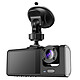 Avizar Dashcam Pare Brise Avant Arrière Intérieur 1080p LED 2 pouces Micro Noir Dashcam fixation ventouse pare brise capturant chaque instant de votre conduite avec une clarté Full HD 1080P