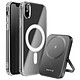 Swissten Pack MagSafe pour iPhone X avec Coque Bi-matière et Powerbank 5000 mAh Transparent Le pack MagSafe iPhone X Swissten combine une coque renforcée et une powerbank magnétique 5000 mAh pour une solution complète.
