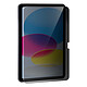 Eiger Verre Trempé pour iPad 10.9" / 11" Premium Asahi Anti-espion Noir transparent Verre trempé 9H ultra résistant pour protéger efficacement contre rayures et chocs du quotidien