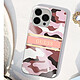 Avis Guess Coque pour Apple iPhone 13 Pro Camo avec lanière nylon Rose