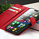 Acheter Zanaé Étui Portefeuille pour Apple iPhone 15 Plus Support et Languette Rouge