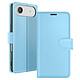 Zanaé Étui Portefeuille pour iPhone 17 Air Fonction Support et Languette Magnétique Bleu clair Cet étui portefeuille Zanaé bleu clair pour iPhone 17 Air présente une texture antiglisse et chic