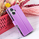 Zanaé Étui Portefeuille pour iPhone 17 Air Fonction Support et Languette Magnétique Violet pas cher