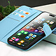 Acheter Zanaé Étui Portefeuille pour Apple iPhone 15 Plus Support et Languette Bleu ciel