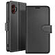 Zanaé Étui Portefeuille pour Galaxy XCover 7 Pro avec Support et Languette Magnétique Noir Cet étui portefeuille Zanaé noir pour Galaxy XCover 7 Pro présente une texture antiglisse et chic