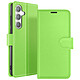 Zanaé Étui Portefeuille pour Galaxy S24 avec Fonction Support et Languette Magnétique Vert Cet étui portefeuille Zanaé vert pour Galaxy S24 présente une texture antiglisse et chic
