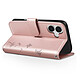 Avis Zanaé Étui Portefeuille pour iPhone 17 Premium Design Fleurs Papillon Rose champagne