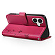 Avis Zanaé Étui Portefeuille pour iPhone 17 Premium Design Fleurs Papillon Rouge