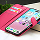 Acheter Zanaé Étui Portefeuille pour iPhone 17 Air Fonction Support et Languette Magnétique Fuchsia