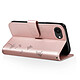 Avis Zanaé Étui Portefeuille pour iPhone 16e Premium Design Fleurs Papillon Rose champagne