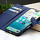 Acheter Zanaé Étui Portefeuille pour iPhone 17 Pro avec Support et Languette Magnétique Bleu nuit