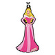 Disney princesses - Porte-clés toucher doux Aurore Porte-clés toucher doux Disney princesses Aurore.
