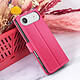 Zanaé Étui Portefeuille pour iPhone 17 Air Fonction Support et Languette Magnétique Fuchsia pas cher