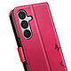 Zanaé Étui Portefeuille pour Galaxy S24 / S25 Premium Design Fleurs Papillon Rouge pas cher