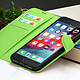 Acheter Zanaé Étui Portefeuille pour iPhone 8 Plus / 7 Plus Support et Languette Magnétique Vert