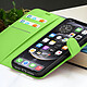 Acheter Zanaé Étui Portefeuille pour iPhone 12 Pro Max avec Support et Languette Magnétique Vert