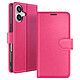 Zanaé Étui Portefeuille pour iPhone 17 Air Fonction Support et Languette Magnétique Fuchsia Cet étui portefeuille Zanaé fuchsia pour iPhone 17 Air présente une texture antiglisse et chic