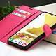 Acheter Zanaé Étui Portefeuille pour Samsung Galaxy S22 Plus Support et Languette Fuchsia
