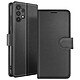 Zanaé Étui Portefeuille pour Galaxy A32 4G avec Support et Languette Magnétique Noir - Cet étui portefeuille Zanaé noir pour Galaxy A32 4G présente une texture antiglisse et chic