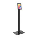 KIMEX 091-3145MK3 Support sur pied universel pour tablette Apple et Samsung 12.9''-13'' Noir