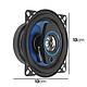 Avizar Haut-parleur Automobile 5 pouces 13x13cm 400W Aimant en Ferrite Sensibilité 88dB Noir / Bleu pas cher