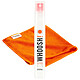 WHOOSH Kit de Nettoyage Écran Pocket 8 ml + Chiffon Antimicrobien Transparent Formule non toxique et sans alcool adaptée à tous types d'écrans