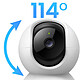 Acheter Tapo Caméra WiFi Intérieure Rotative 360° avec Détection de Mouvement 2K Blanc