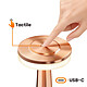 Avis Max excell Lampe de LED Table Tactile Sans Fil à 3 Intensités Réglable Rose champagne