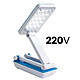 Avizar Lampe de Bureau 24 LED SMD 3 Intensités Réglable Pliable Blanc pas cher