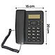 Acheter Avizar Téléphone Fixe Filaire avec Haut-parleur / Numérotation Rapide / Écran LCD